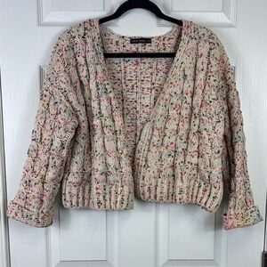 Moon & Madison chunky knit cardigan sz xs